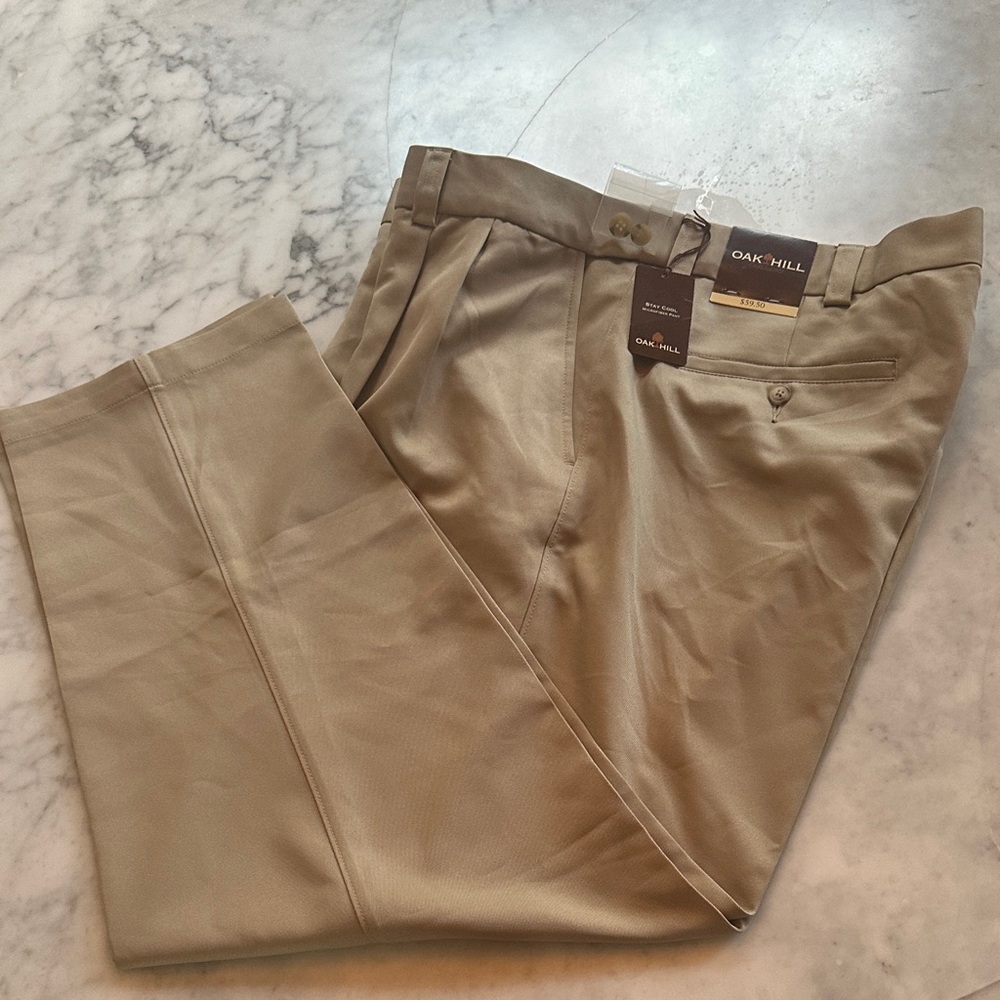OakHill Microfiber Pant. 46/30. NWT